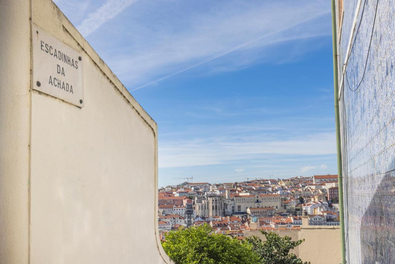 Castelo Design Aparment W/ Balcony & Super View By Lovelystay Lissabon Exterior foto