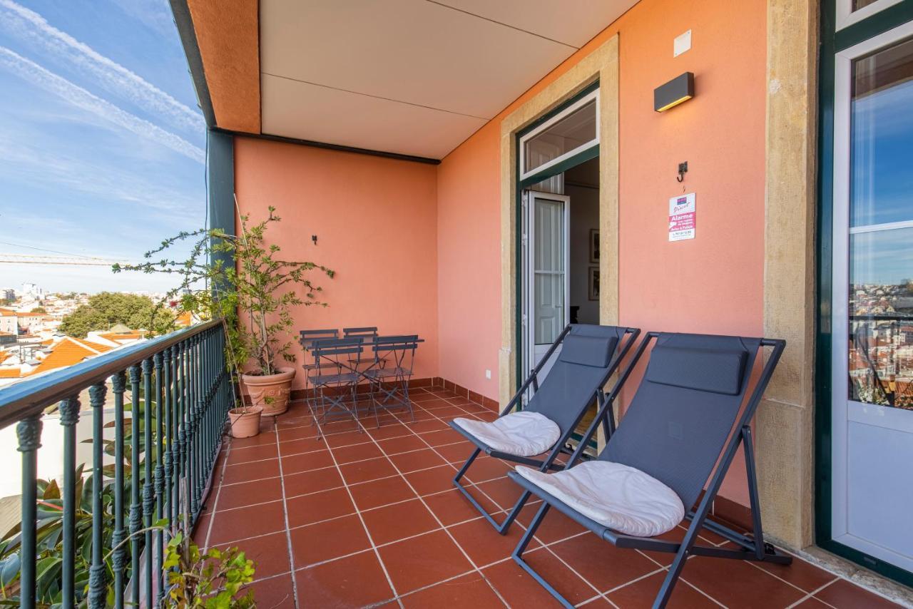 Castelo Design Aparment W/ Balcony & Super View By Lovelystay Lissabon Exterior foto